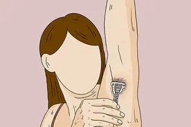 为什么有的女性腋毛旺盛，有的却光秃秃？哪个好？刮还是不刮？图片