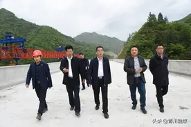 罗云调研广平高速项目建设图片