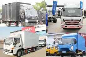 城际配送必不可少，这几款4米2轻卡你选哪个