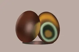 离谱！一家四口吃皮蛋集体中毒，是咋回事？3种“有毒皮蛋”别碰图片