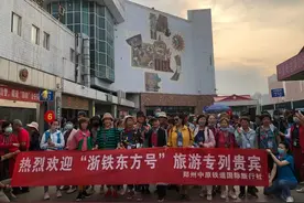 洛阳迎来今年首趟跨省旅游专列图片
