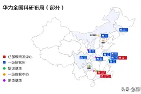 华为全国科研布局，9大一级研究所，全落在未来中坚城市图片