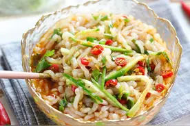 宜昌特色小吃凉虾，做法和比例详解，除了红糖，加酱汁更过瘾图片