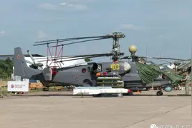 卡-52K直升机带新型导弹亮相，M1艾布拉姆斯我导弹很大你忍一下图片