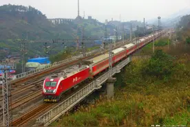 重庆与广州间路线最绕的那趟旅客列车图片
