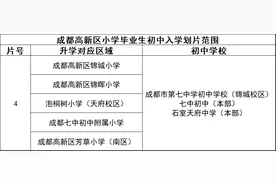 今年小升初，天府新区民办最特别，高新区公办最特别图片