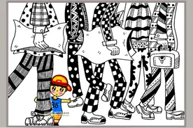 儿童画教程｜绘本故事+创意线描--我好想快快长大图片