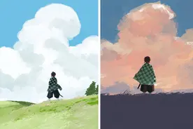 《鬼灭之刃》的“看背影认人”大赛，越看越想哭、完结了还要被虐图片