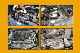 4辆大众车积碳真实对比大测评图片