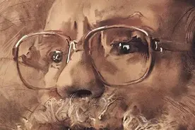 名家杜建奇的粉笔炭笔画图片