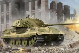 无头悬案：二战德军的末日武器E50/E75坦克图片