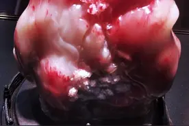 花高价买来的鸡血石竟然是鸡血玉？图片