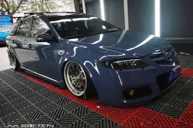 马自达6旅行改MPS外观，低趴姿态就是帅气图片