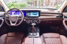 国产内饰最美的5款车，长城、一汽、吉利都入围，最低7万配钻石标图片