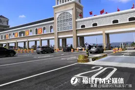 福州长乐至平潭高速试通行图片