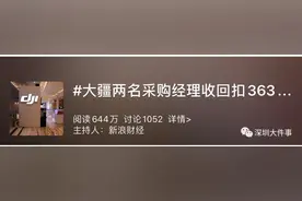 月入6万仍吃回扣上百万，大疆公司原采购经理因贪腐被判刑，细节披露图片
