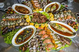 海鲜大餐这样吃才过瘾，看浙江人怎么吃图片