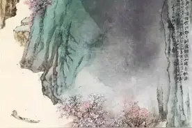 欣赏张大千的画作，美艳至极！图片