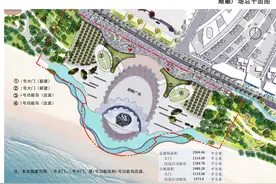 靓爆了！北海市银滩景区潮雕广场大门效果图出炉了，你喜欢吗？图片