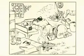 民间故事：最后一口气图片