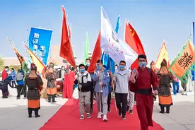 五一：敦煌旅游火热，阳关研学游一浪高过一浪图片