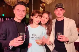 霍建华成好丈夫，林心如徐若瑄聚会，小海豚爸爸时刻黏着老婆图片