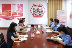 自治区政法队伍教育整顿“回头看”检查组到海城区检察院督导检查工作图片