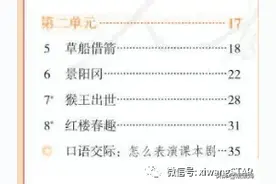 部编版五年级下册语文第二单元知识点归纳附每课一练及单元测试卷图片