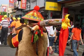 台湾妈祖绕境不能少了他！揭秘驾前先锋“报马仔”图片