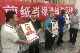 临潼：剪纸肖像送给抗疫英雄图片