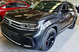 大众途昂X改款回归，“黑武士”外观霸气且动感，内饰不再廉价图片