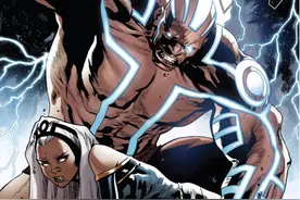 体型力量堪比浩克有什么了不起，这位漫威变种人直接拿振金纹身图片