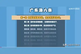 「广东渔八条」渔业捕捞办证，船东们要注意哪些问题？图片