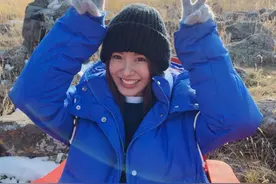 陈赫的老婆太会带货了，穿的羽绒服各个时髦，穿她身上更好看了图片