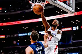 东契奇缺阵，乔治29分快船送独行侠三连败图片