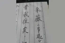 采薇——昔我往矣，杨柳依依图片