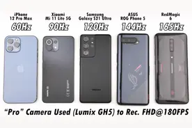 参数=体验？5款不同刷新率屏幕体验有多大差别？外媒实测给出结论图片