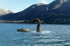 小男孩海边捡到一颗鹅卵石带回家后发现竟然是颗远古巨龙的蛋图片