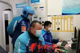 济南这个外卖小哥不一般，自学CAD制作区域地图，入职2年晋升站长图片