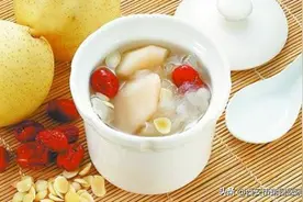 #健康科普汇#【润肺美食苹果川贝糖水】图片