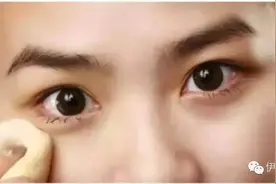 开眼角怕怕的，那画个开眼角妆咯！图片