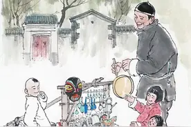 老北京“打糖锣的”最受孩子欢迎，半个多世纪前已绝迹图片