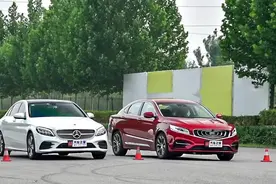 吉利博瑞GE奔驰C 260 L 对比测试