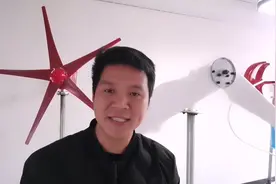 家用风力发电机，有风就可以发电400W--5000W，免费开空调了！视频封面