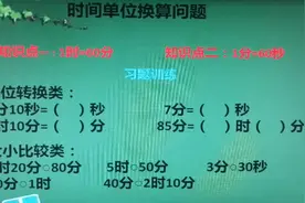 时间单位换算问题