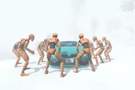 BeamNG：车祸模拟的诡异丧尸电影