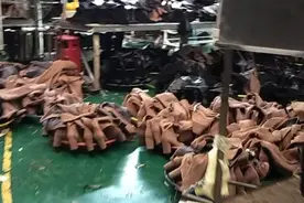 成都双流蛟龙港外单皮鞋厂大量招工，工资1000多一天，视频封面