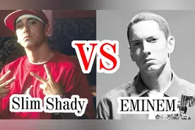沉稳严肃的EMINEM与阴暗搞怪的Slim Shady同框出现，你更喜欢谁？