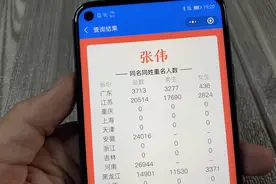 全国重名的人很多，张伟有29万人，王艳20万，教你查你的名字视频封面
