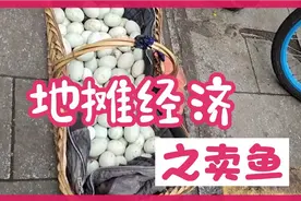 重生姐每日网几十斤野生鱼吃不完去体验地摊经济 ，老公躲远远的视频封面